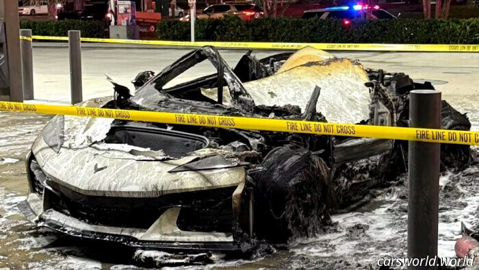 His $140K Corvette C8 Caught Fire While Refueling, and He's Not the Only One | Carscoops